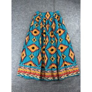 VTG JACK WINTER AZTEC WESTERN COLORFUL COWGIRL SKIRT WOMENS 6 (FITS 24" WAIST)